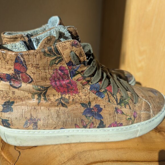 Cork high top sneakers size 8.5 - Picture 9 of 10